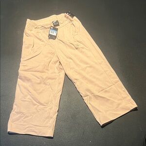 Nike Women's Beige Cropped Pants